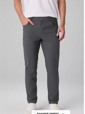 Fablectics The Don 5-Pocket Pant (Classic Fit) Onyx 30x32 New